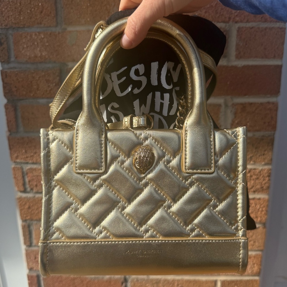 Kurt Geiger mini quilted tote bag EUC - Picture 2 of 10